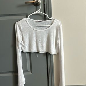 Edikted long sleeve crop top